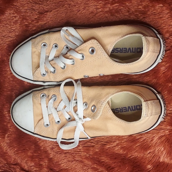 Light Orange Converse - Picture 1 of 9